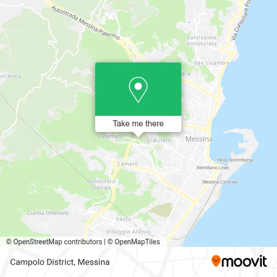 Campolo District map