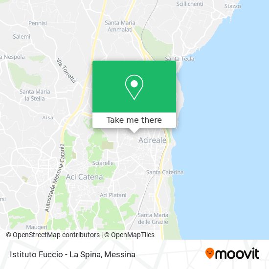 Istituto Fuccio - La Spina map