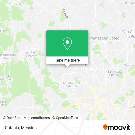 Catania map