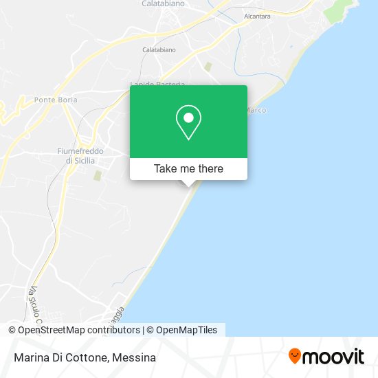 Marina Di Cottone map