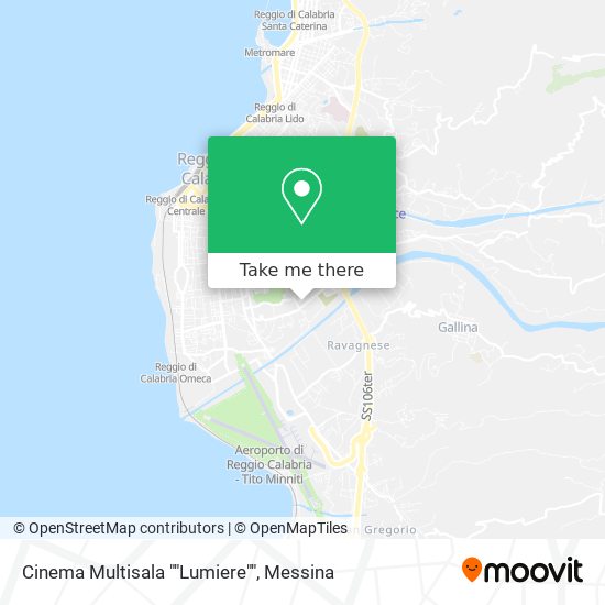 Cinema Multisala ""Lumiere"" map