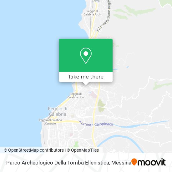 Parco Archeologico Della Tomba Ellenistica map