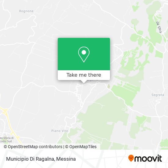 Municipio Di Ragalna map
