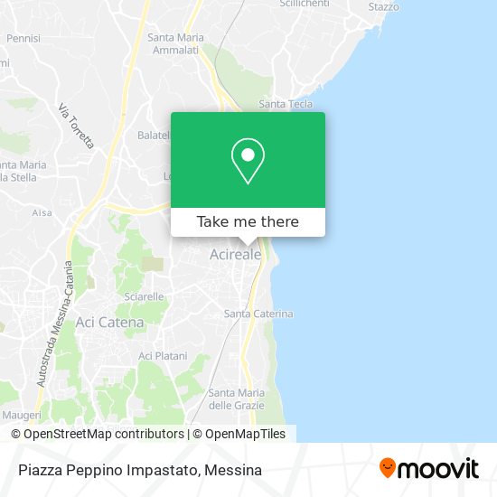 Piazza Peppino Impastato map