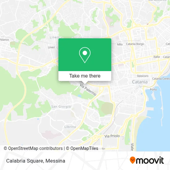 Calabria Square map