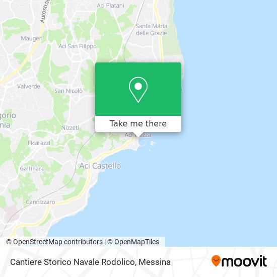 Cantiere Storico Navale Rodolico map