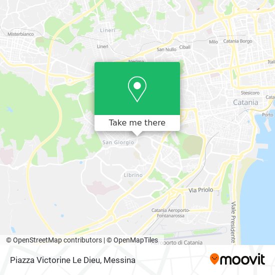 Piazza Victorine Le Dieu map
