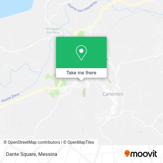 Dante Square map
