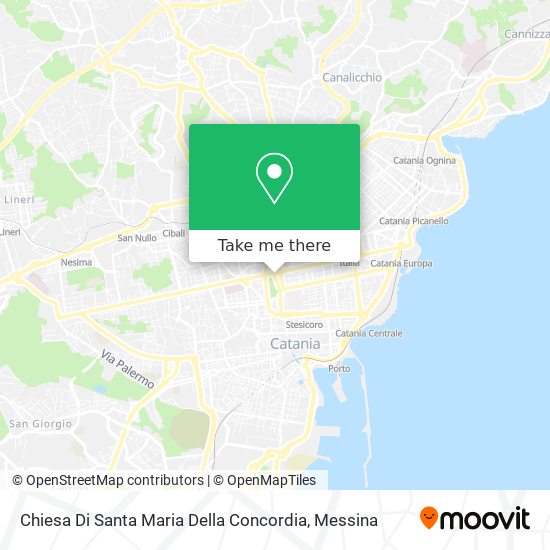 Chiesa Di Santa Maria Della Concordia map
