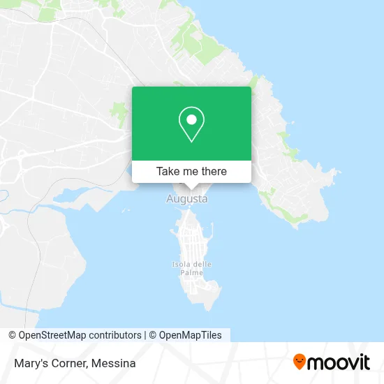 Mary's Corner map