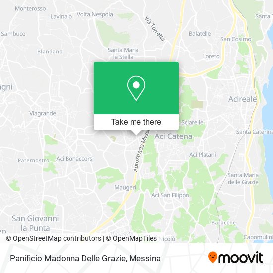 Panificio Madonna Delle Grazie map