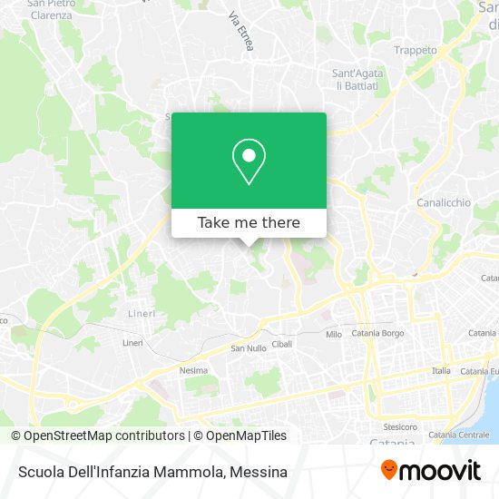Scuola Dell'Infanzia Mammola map