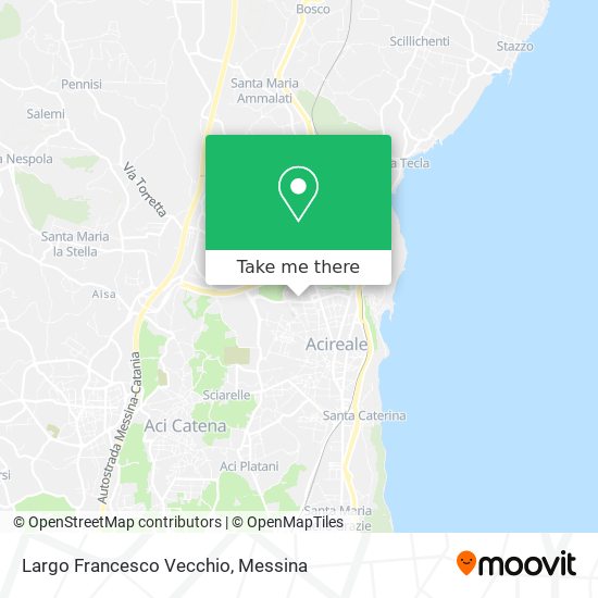 Largo Francesco Vecchio map