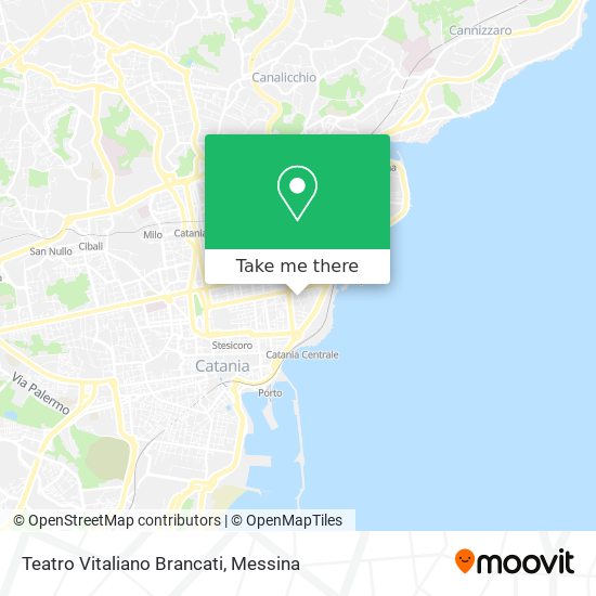 Teatro Vitaliano Brancati map