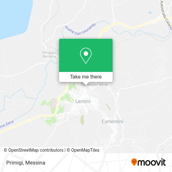 Primigi map
