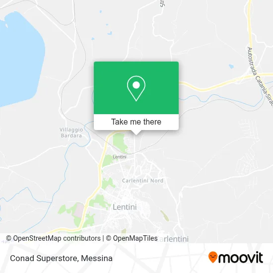 Conad Superstore map