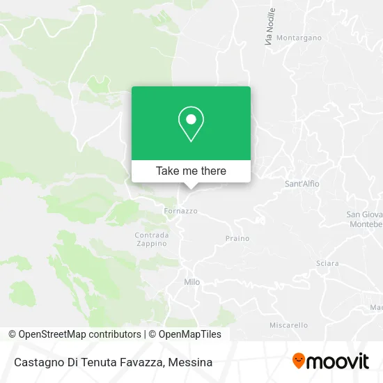 Favazza Estate Chestnut Tree map