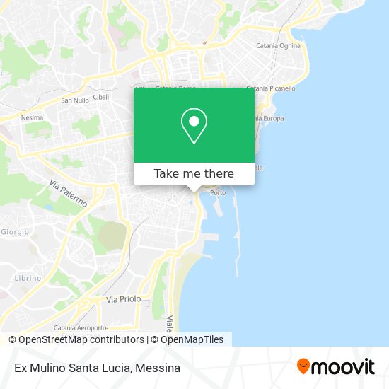 Ex Mulino Santa Lucia map