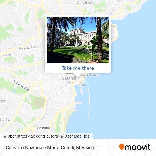 Convitto Nazionale Mario Cutelli map