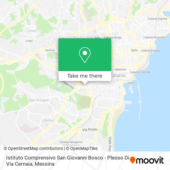 Istituto Comprensivo San Giovanni Bosco - Plesso Di Via Cernaia map