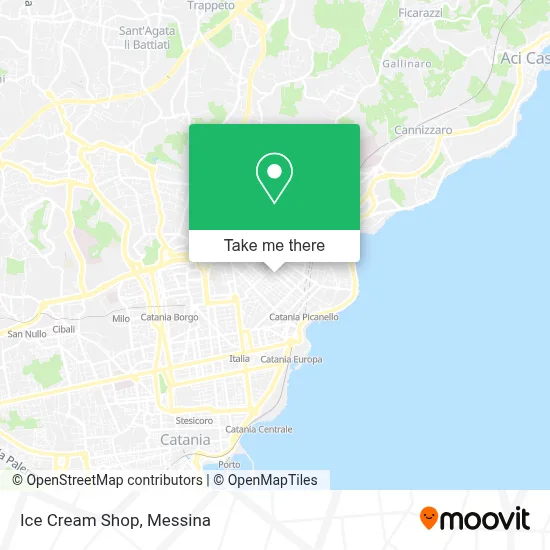 Ice Cream Shop map