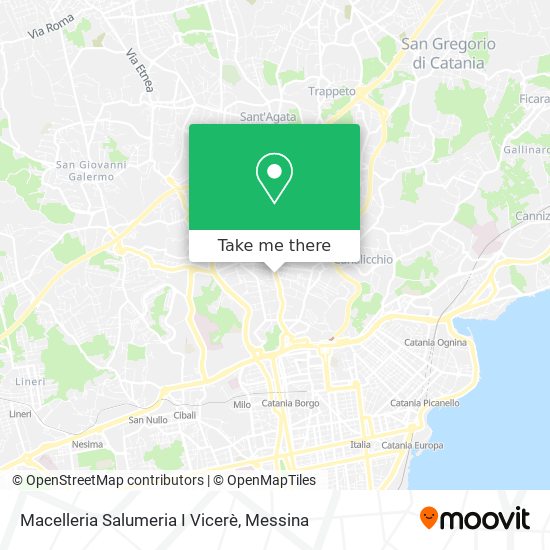 Macelleria Salumeria I Vicerè map