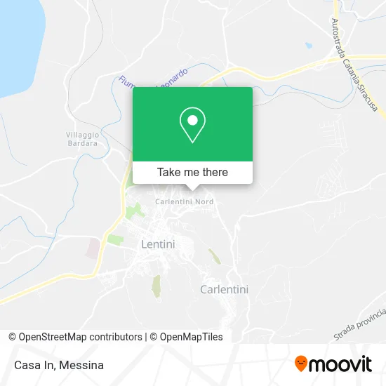 Casa In map