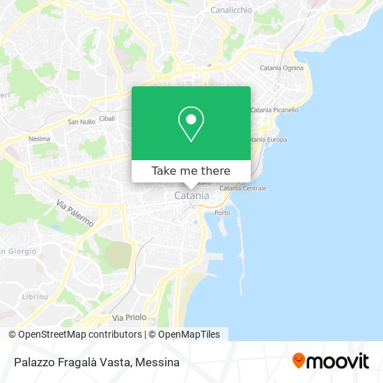 Palazzo Fragalà Vasta map