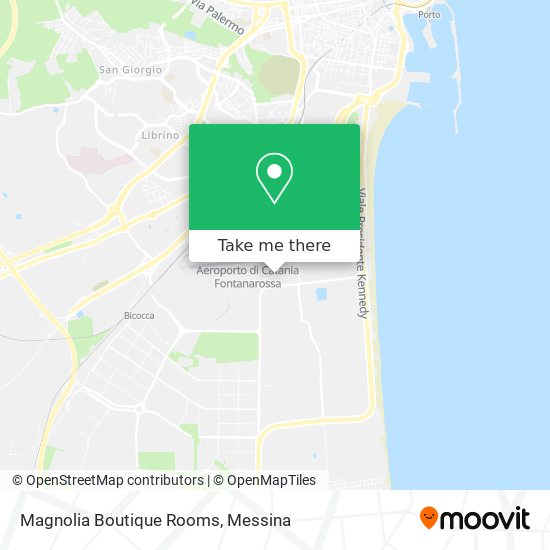 Magnolia Boutique Rooms map
