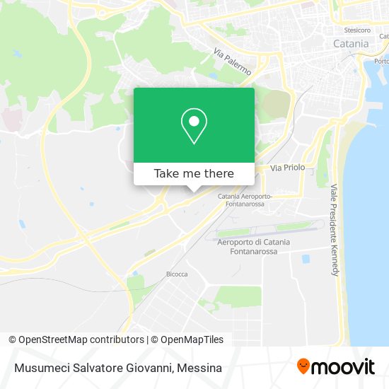 Musumeci Salvatore Giovanni map