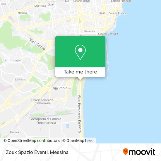 Zouk Event Space map