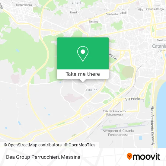 Dea Group Hairdressers map