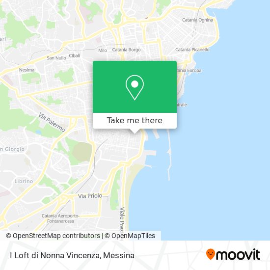 I Loft di Nonna Vincenza map