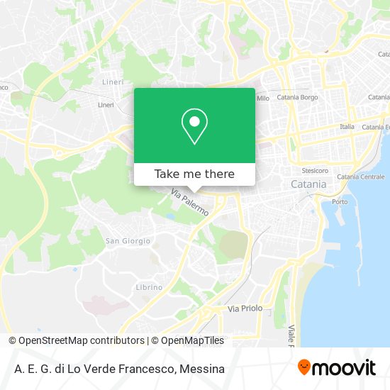 A. E. G. di Lo Verde Francesco map