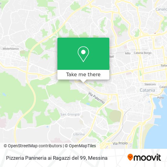 Pizzeria Panineria ai Ragazzi del 99 map