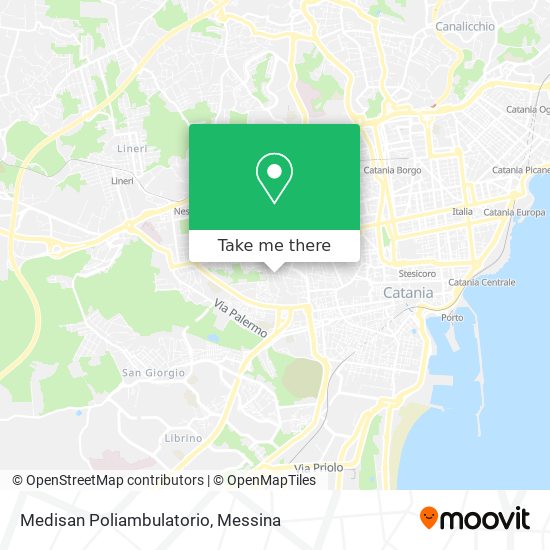 Medisan Poliambulatorio map