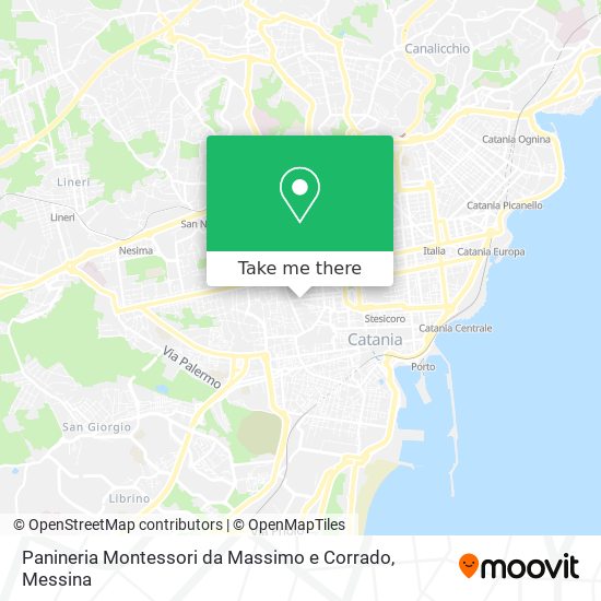 Panineria Montessori da Massimo e Corrado map