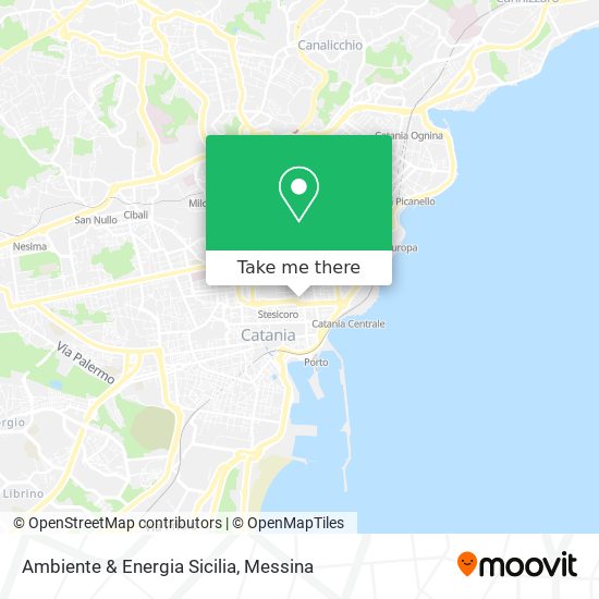 Ambiente & Energia Sicilia map