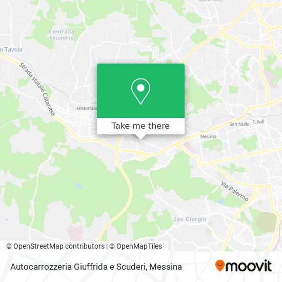 Autocarrozzeria Giuffrida e Scuderi map