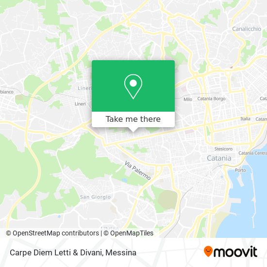 Carpe Diem Letti & Divani map