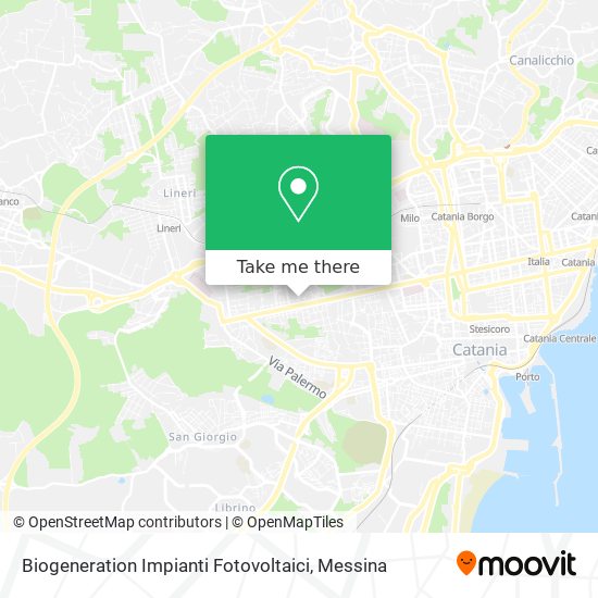 Biogeneration Impianti Fotovoltaici map