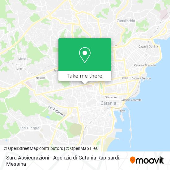 Sara Assicurazioni - Agenzia di Catania Rapisardi map