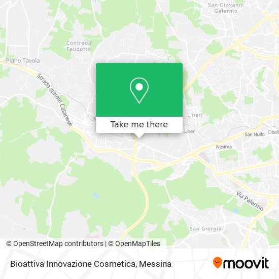 Bioattiva Innovazione Cosmetica map