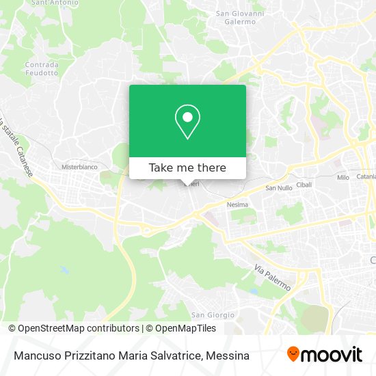 Mancuso Prizzitano Maria Salvatrice map