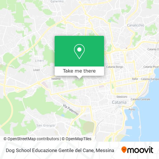 Dog School Educazione Gentile del Cane map