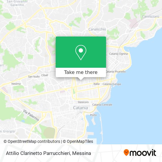 Attilio Clarinetto Parrucchieri map