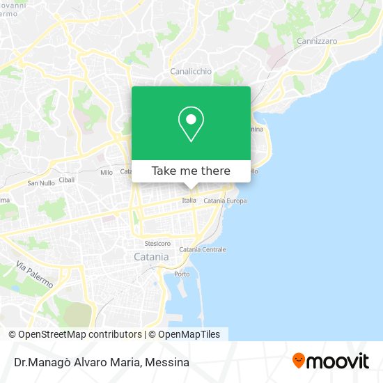 Dr.Managò Alvaro Maria map