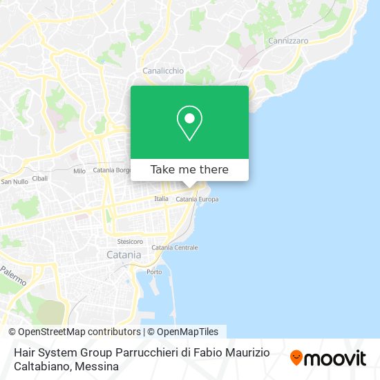 Hair System Group Parrucchieri di Fabio Maurizio Caltabiano map