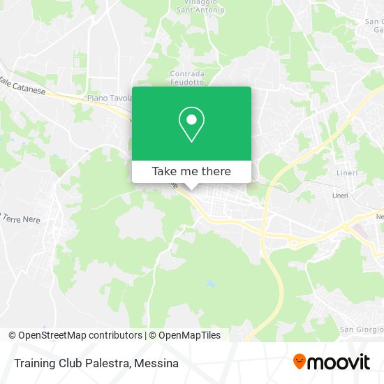 Training Club Palestra map