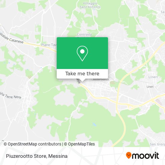 Piuzerootto Store map